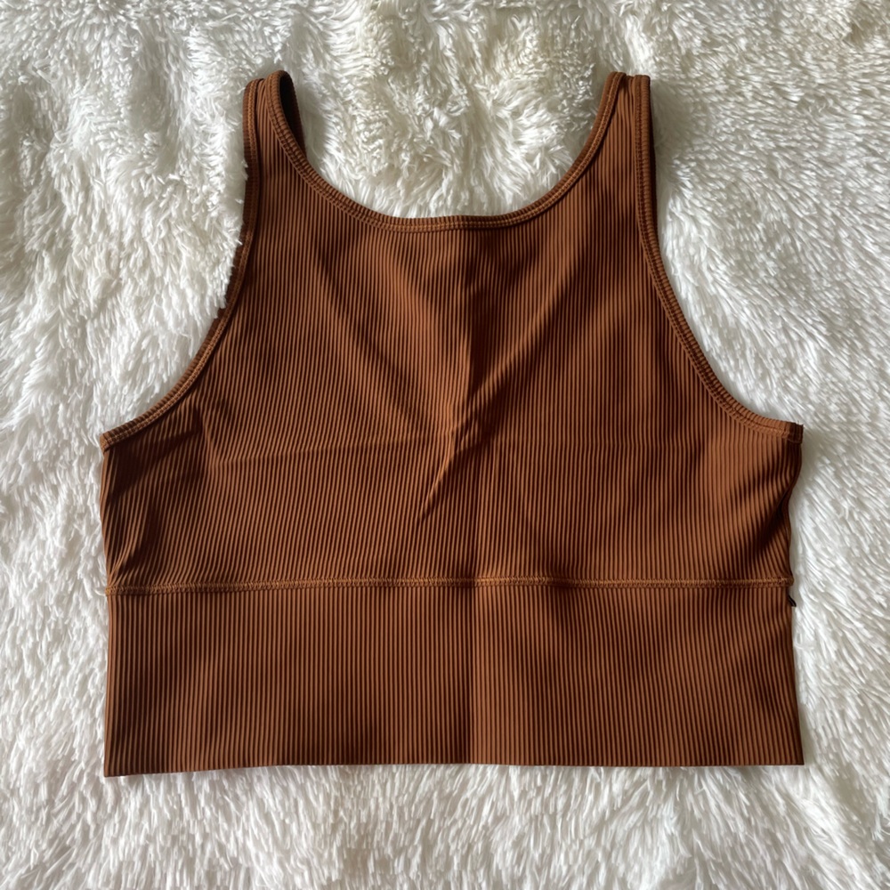 Power Pivot Tank in Copper Brown